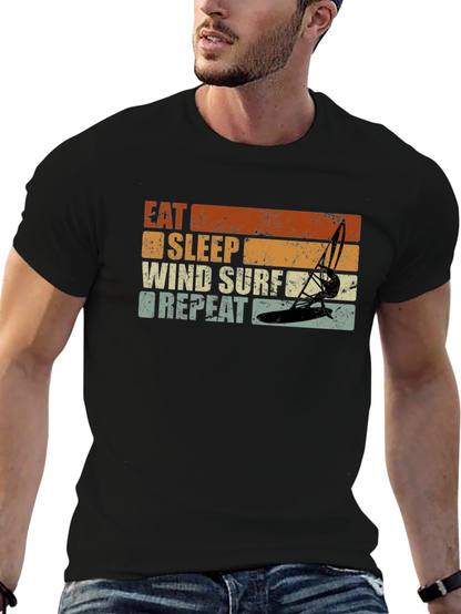 Eat Sleep Wind Surf Repeat T-Shirt