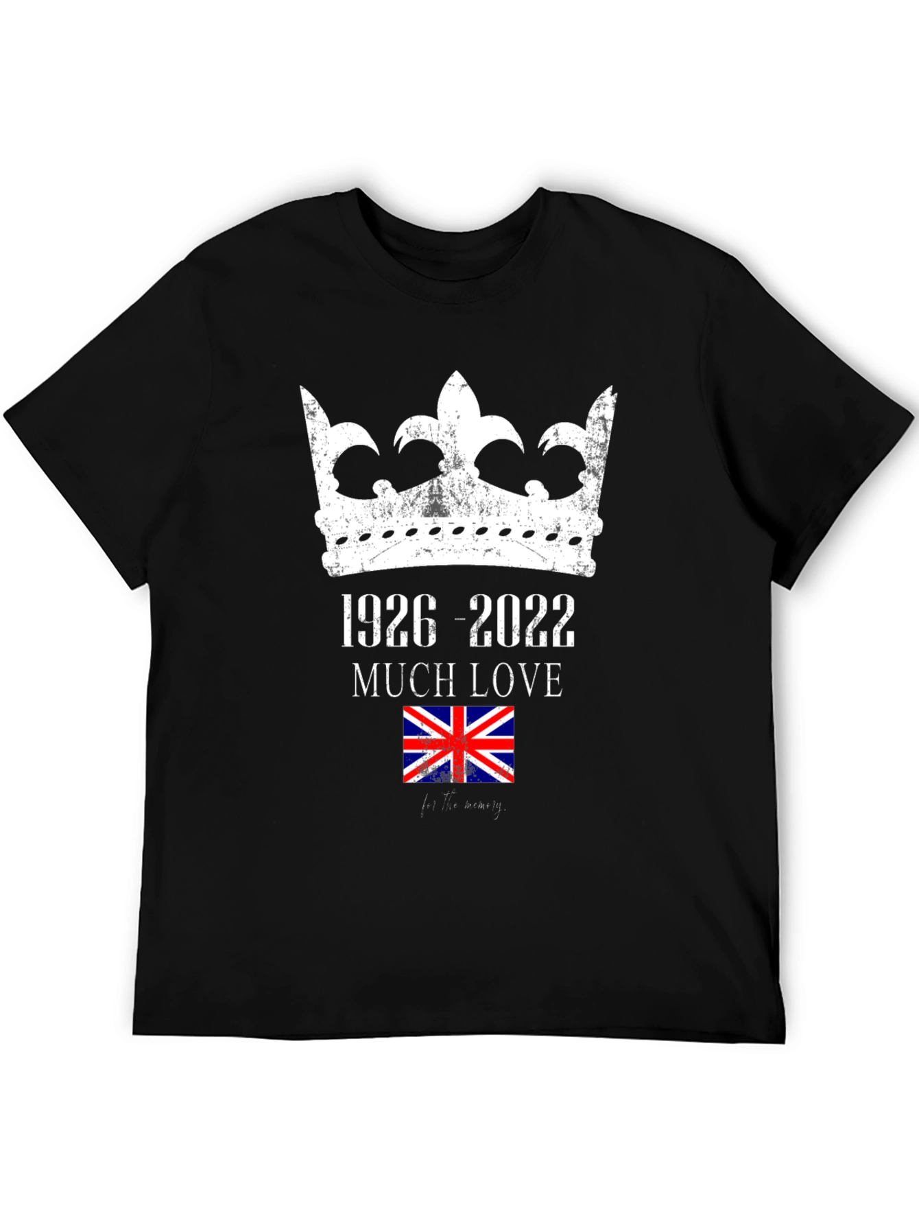 Queen Elizabeth II Tribute T-Shirt 1926-2022