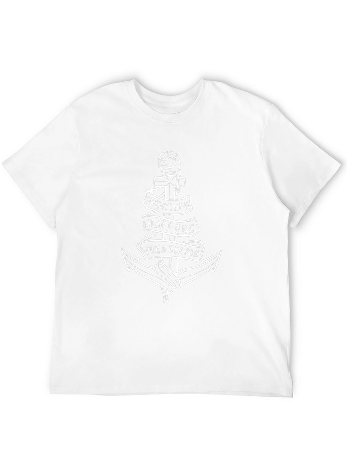 Everything Happens Anchor Graphic T-Shirt