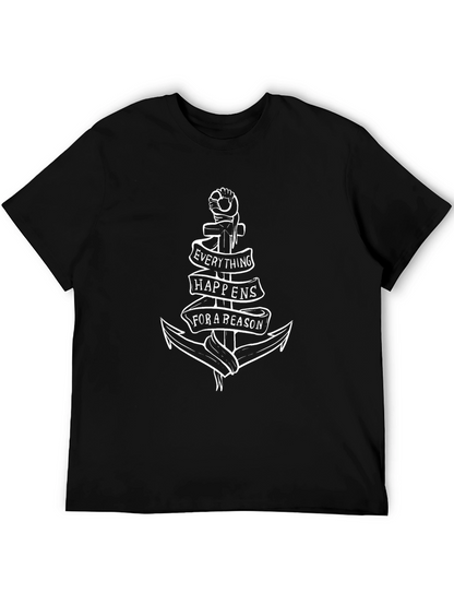 Everything Happens Anchor Graphic T-Shirt