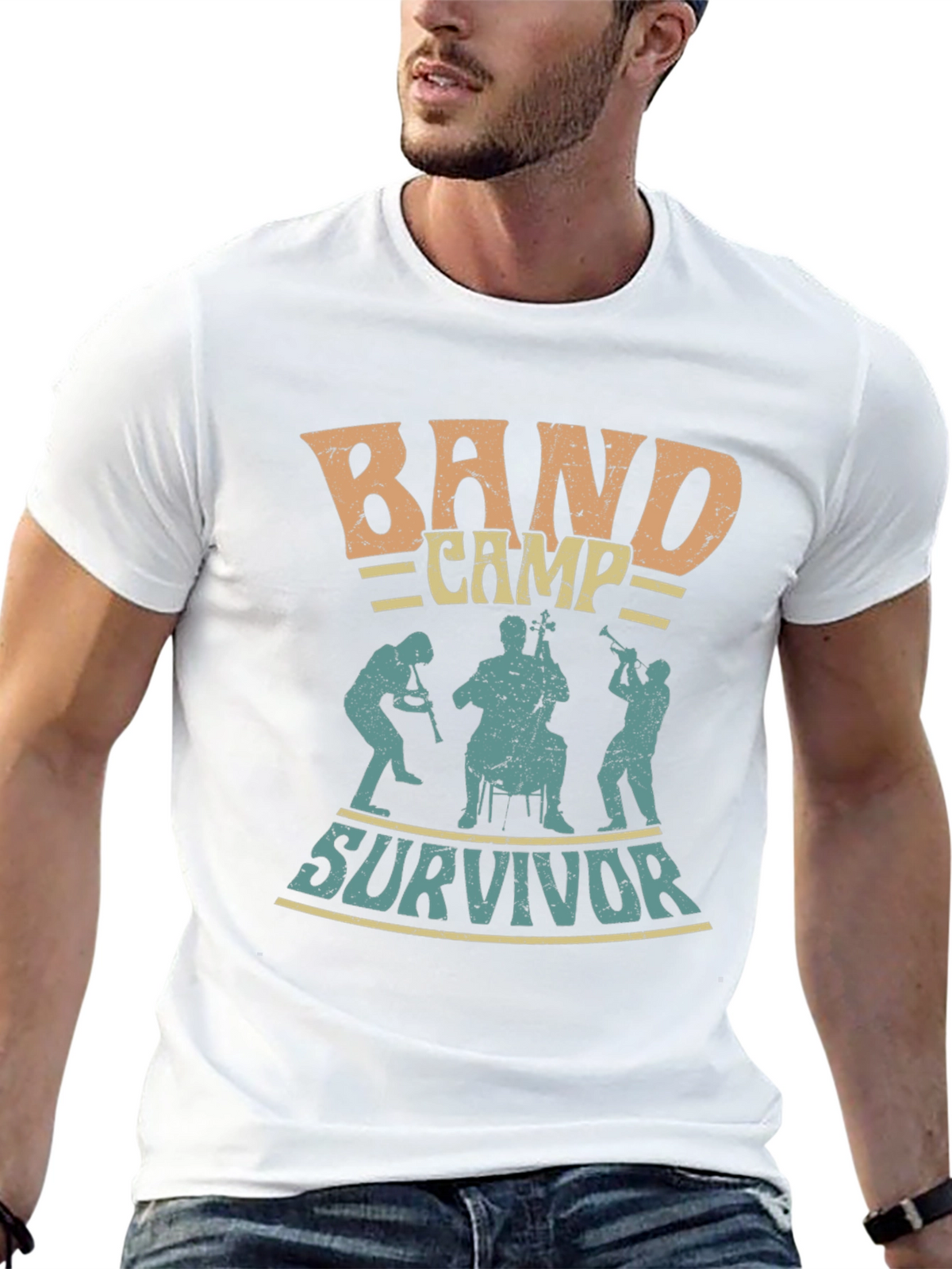 Band Camp Survivor Graphic Tee