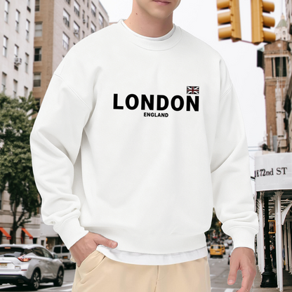 LONDON England Flag City Travel Sweatshirt