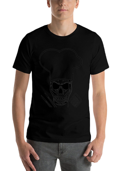 Chef Skull T-Shirt - Culinary Skeleton Tee