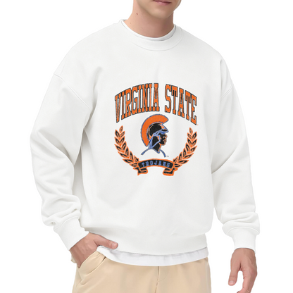 Vintage Virginia State Trojans HBCU Spirit Crewneck Sweatshirt