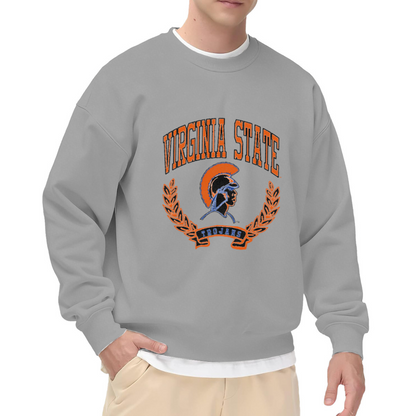Vintage Virginia State Trojans HBCU Spirit Crewneck Sweatshirt