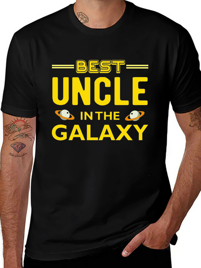 Best Uncle in the Galaxy T-Shirt - Unique Gift!