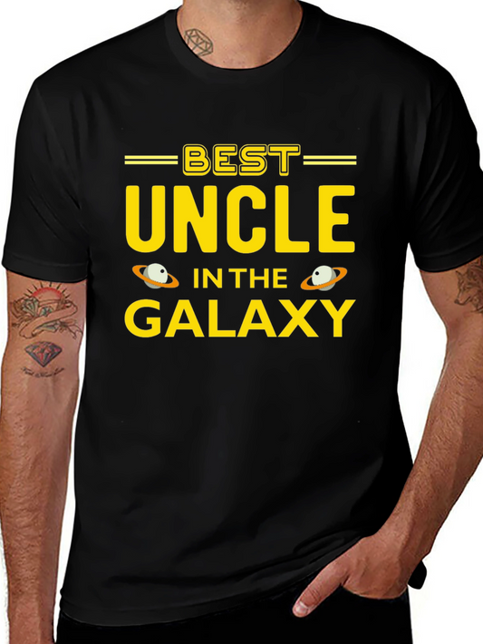 Best Uncle in the Galaxy T-Shirt - Unique Gift!