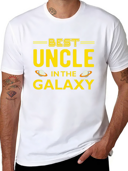 Best Uncle in the Galaxy T-Shirt - Unique Gift!