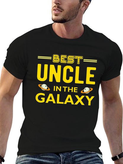Best Uncle in the Galaxy T-Shirt - Unique Gift!