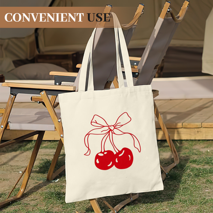 Vintage Lamb Bible Verse Faith Canvas Bag | Christian Large Capacity Daily Tote