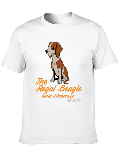 Regal Beagle Graphic Tee - Santa Monica Est. 1977