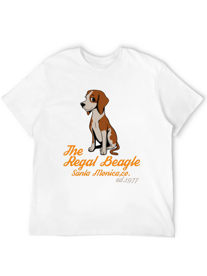 Regal Beagle Graphic Tee - Santa Monica Est. 1977