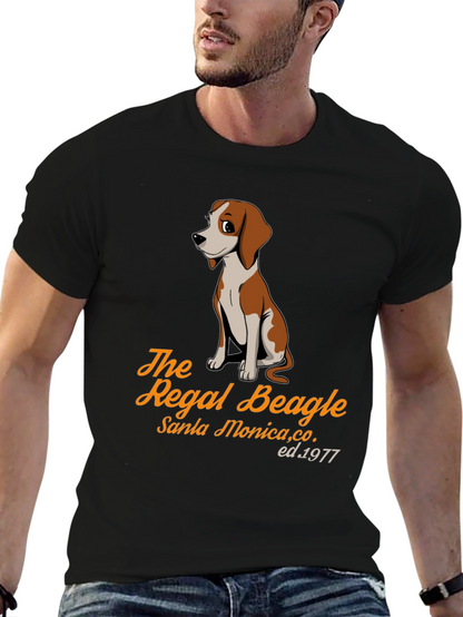 Regal Beagle Graphic Tee - Santa Monica Est. 1977