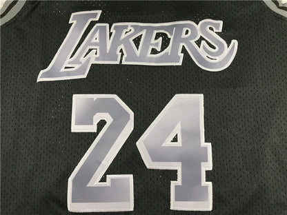 Men's Los Angeles Lakers Kobe Bryant Black Hardwood Classics Swingman Jerseys
