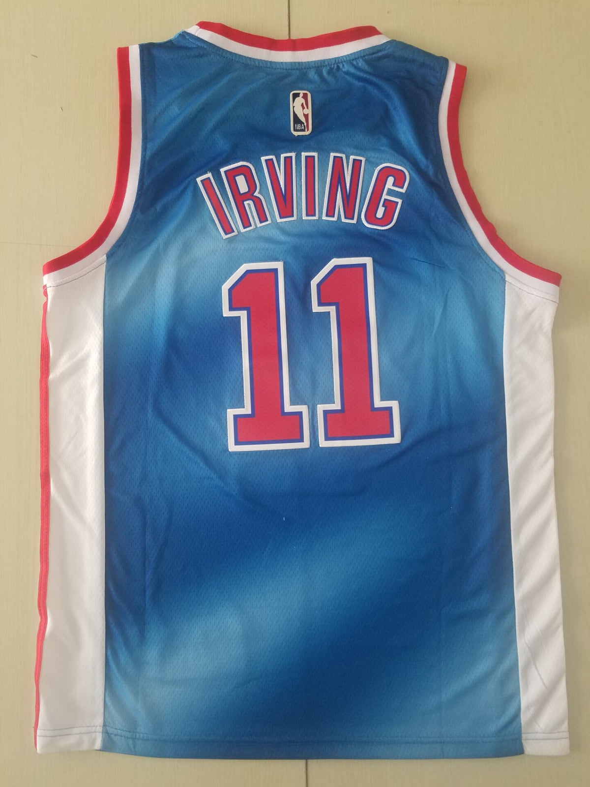Men's Brooklyn Nets Kyrie Irving #11 Blue Swingman Player Jerseys