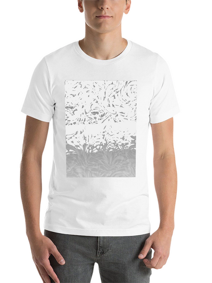 Abstract Pattern Black T-Shirt