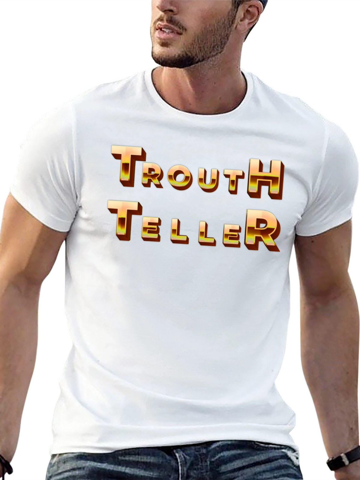 Truth Teller Graphic T-Shirt - Bold Statement Tee