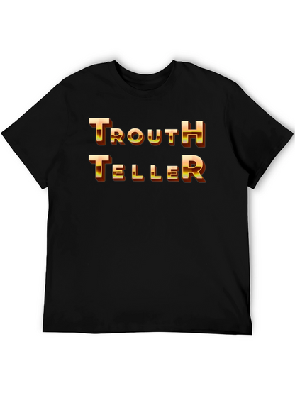 Truth Teller Graphic T-Shirt - Bold Statement Tee