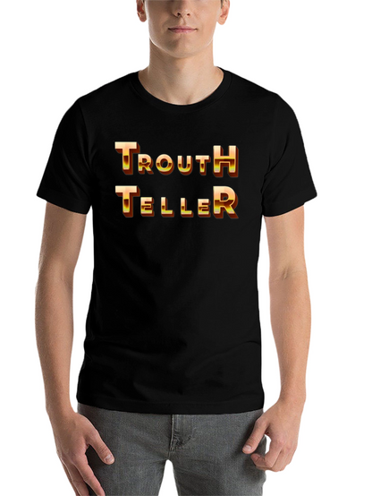 Truth Teller Graphic T-Shirt - Bold Statement Tee