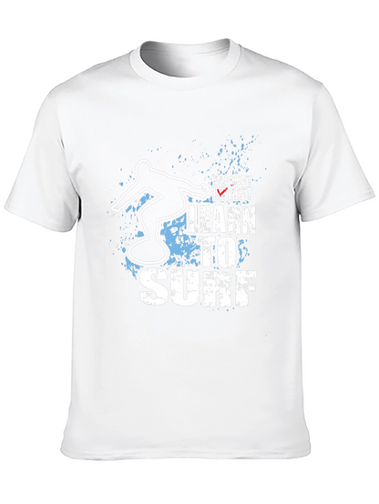 Learn To Surf Bucket List T-Shirt