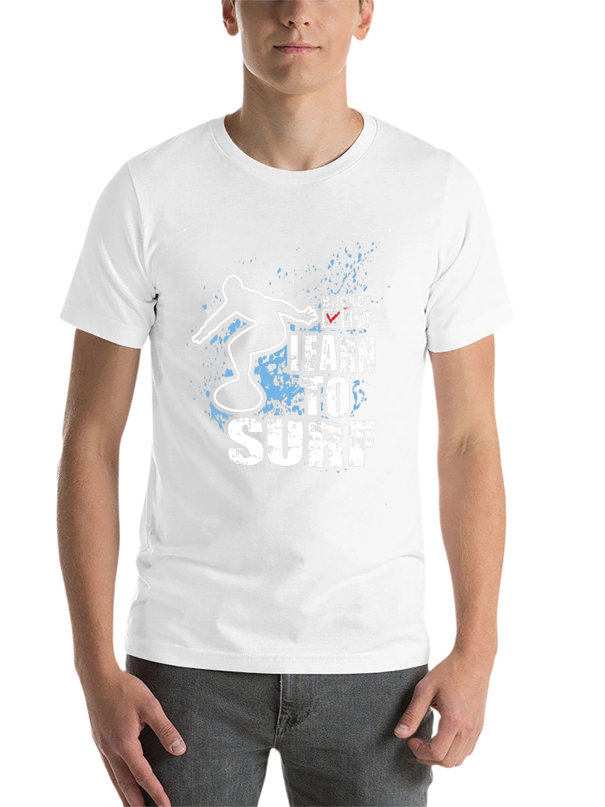 Learn To Surf Bucket List T-Shirt