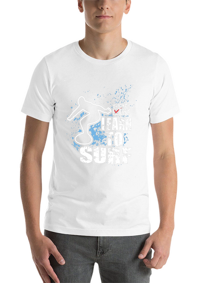 Learn To Surf Bucket List T-Shirt