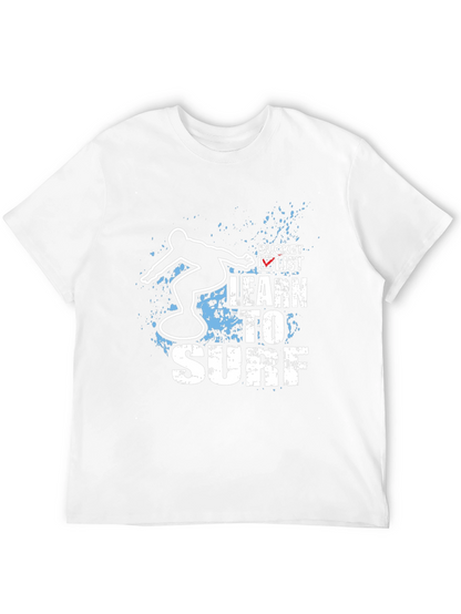 Learn To Surf Bucket List T-Shirt