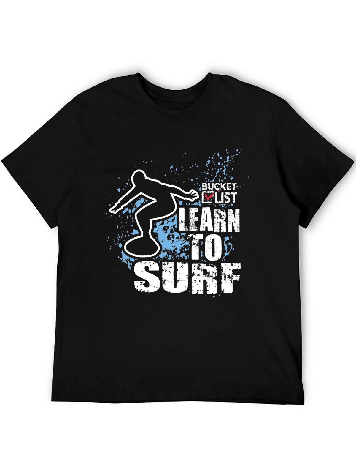 Learn To Surf Bucket List T-Shirt