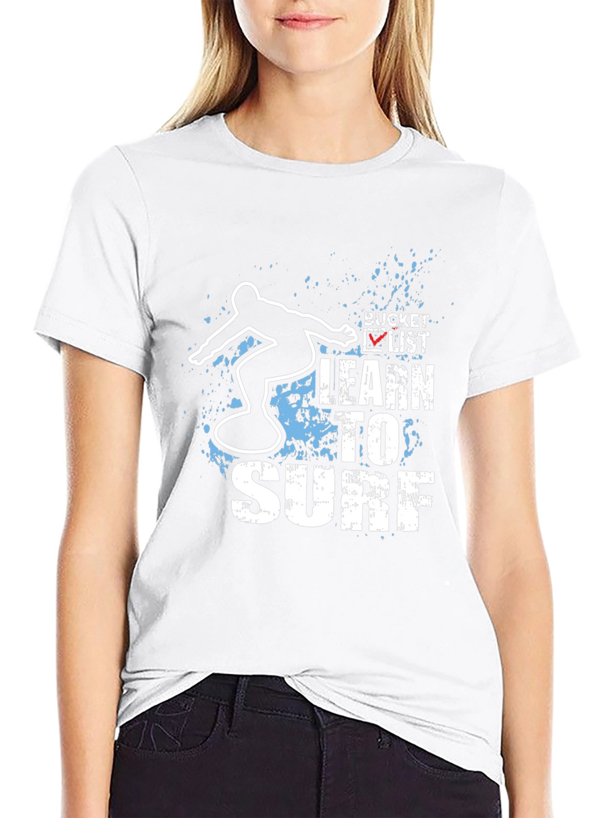 Learn To Surf Bucket List T-Shirt