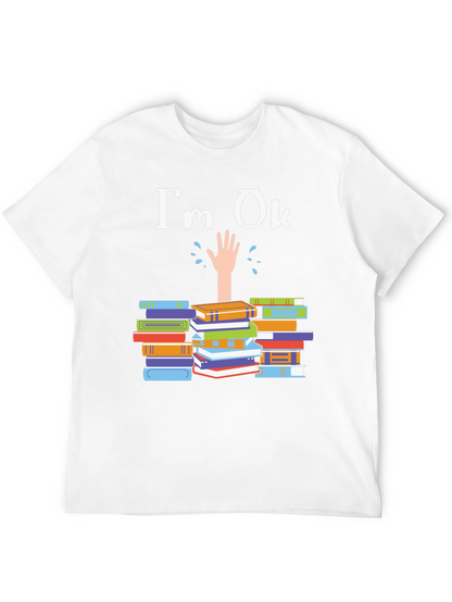 Im Ok Drowning in Books T-Shirt