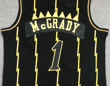 Men's Toronto Raptors Tracy McGrady Black 1998-99 Hardwood Classics Swingman Jerseys
