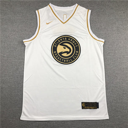 Men's Atlanta Hawks Trae Young #11 White Swingman Jerseys