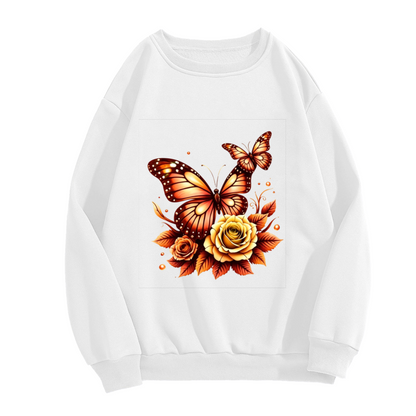 Simple Fashion C Letter Minimalist Crewneck Sweatshirt