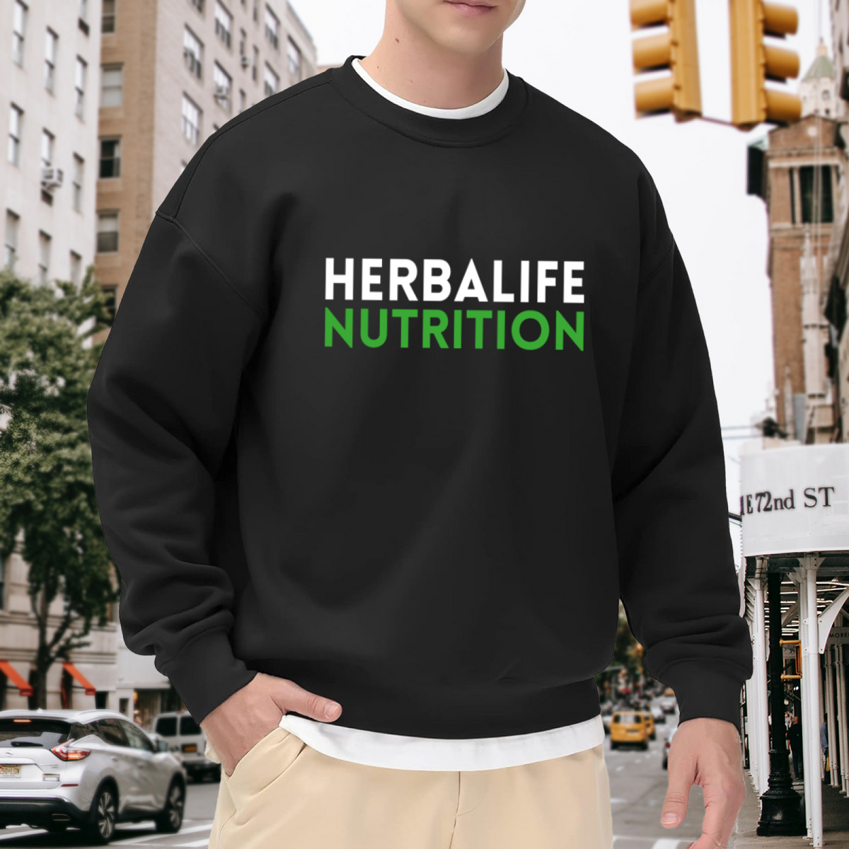 Herbalife Nutrition Brand Logo Crewneck Sweatshirt