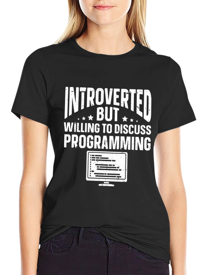 Introverted Programmer T-Shirt