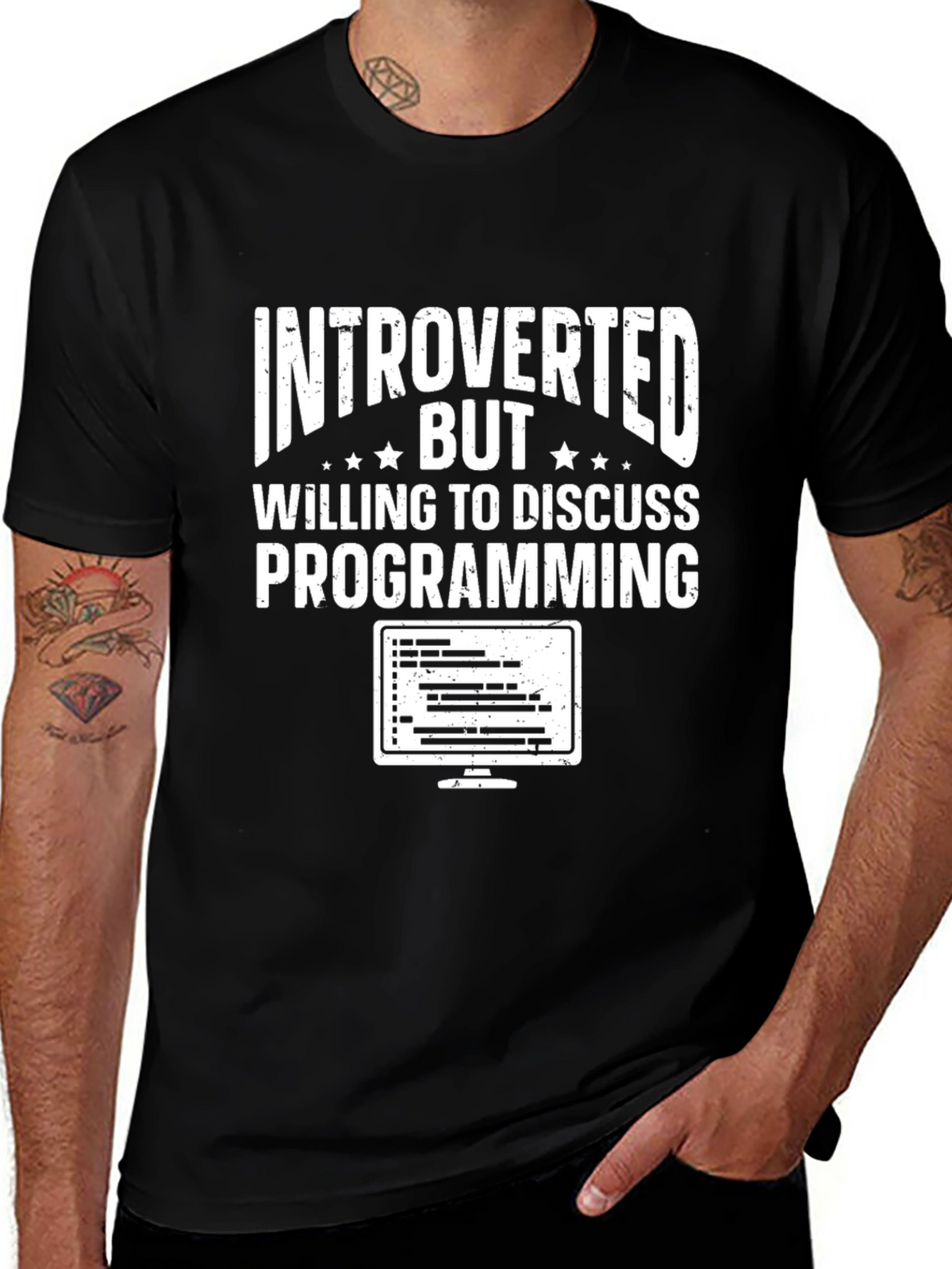 Introverted Programmer T-Shirt