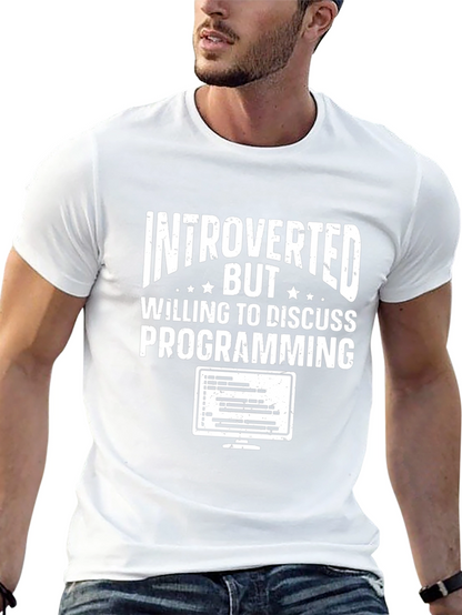 Introverted Programmer T-Shirt