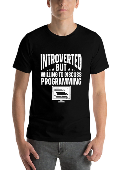 Introverted Programmer T-Shirt