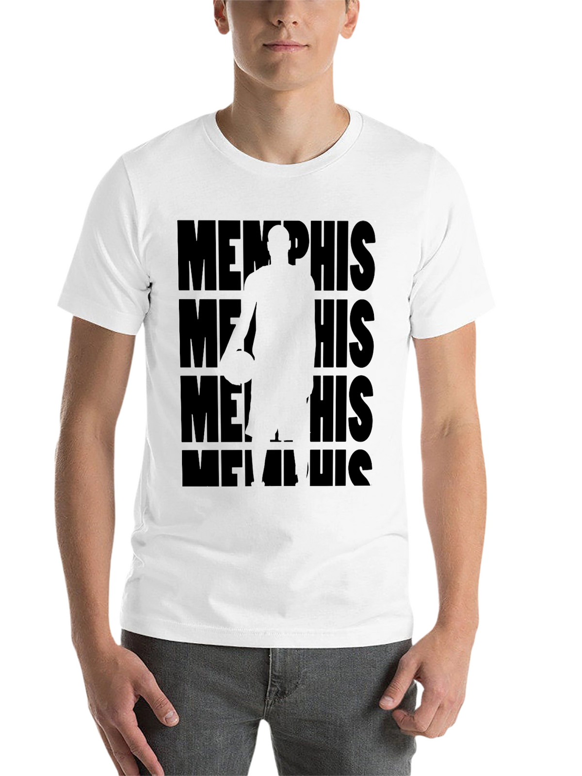 Memphis Basketball Graphic Tee - Black
