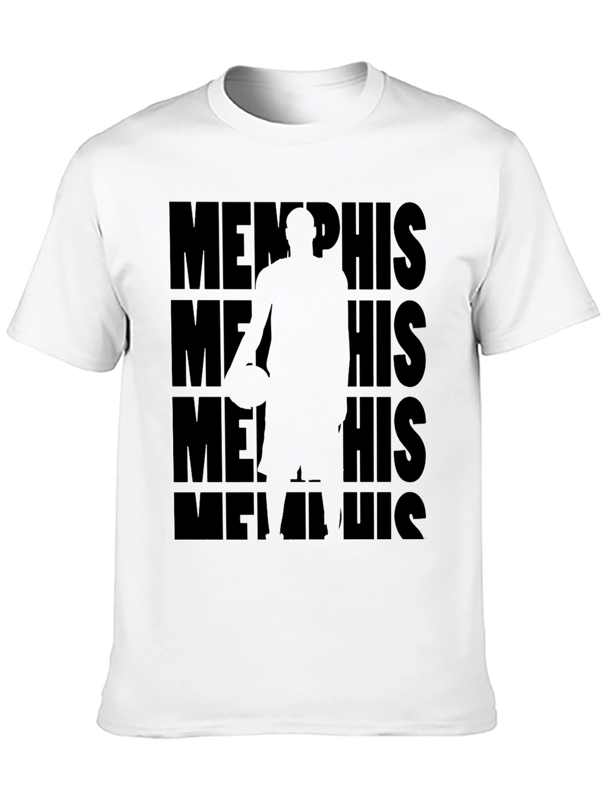 Memphis Basketball Graphic Tee - Black