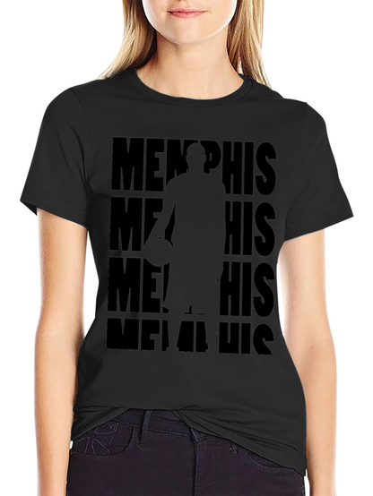 Memphis Basketball Graphic Tee - Black