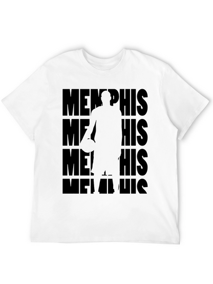 Memphis Basketball Graphic Tee - Black