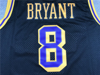 Men's Los Angeles Lakers Kobe Bryant #8 Black Classics Player Jerseys