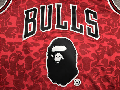 Men's Chicago Bulls Michael Jordan #23 Red 1996-97 Hardwood Classics Authentic Jerseys