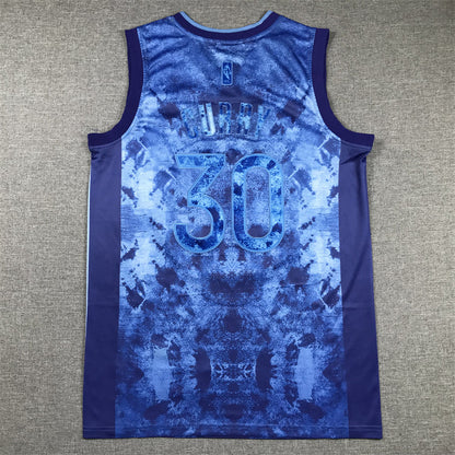 Men's Golden State Warriors Stephen Curry #30 Royal Select Series Swingman Jerseys
