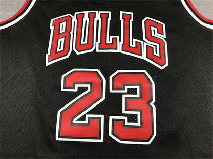 Men's Chicago Bulls Michael Jordan Black 1997-98 Hardwood Classics Player Jerseys