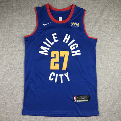 Men's Denver Nuggets Jamal Murray Blue 2020/21 Swingman Player Jerseys