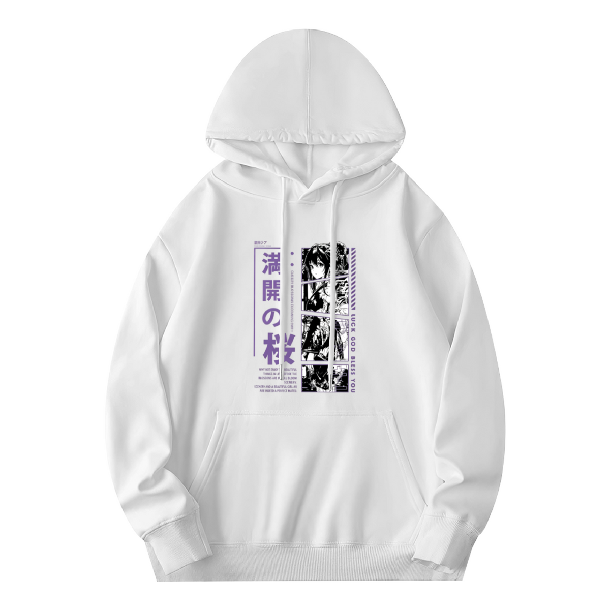 Japanese Anime Manga Art Stylish Street Hoodie