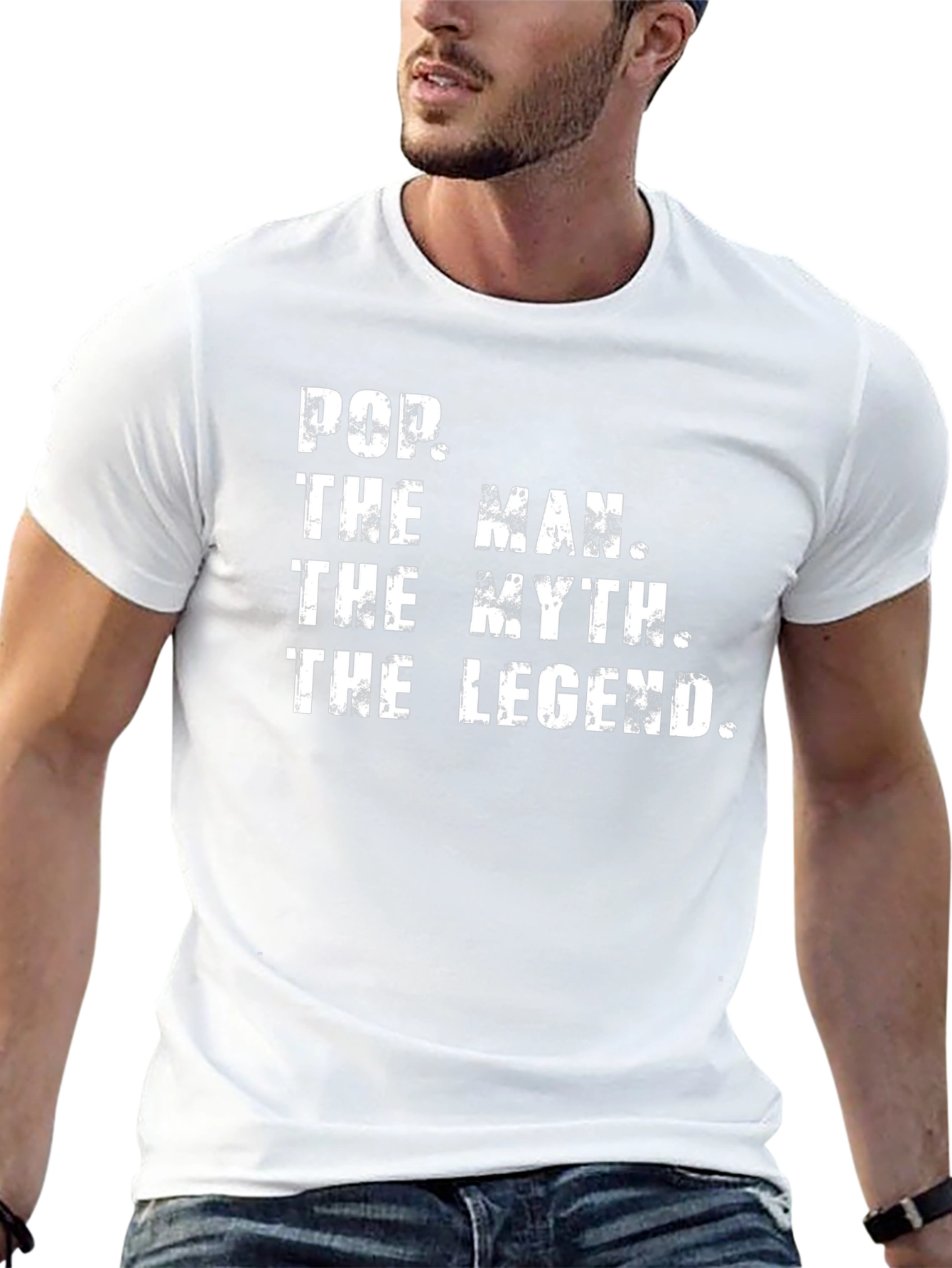 Pop The Man The Myth The Legend Graphic T-Shirt