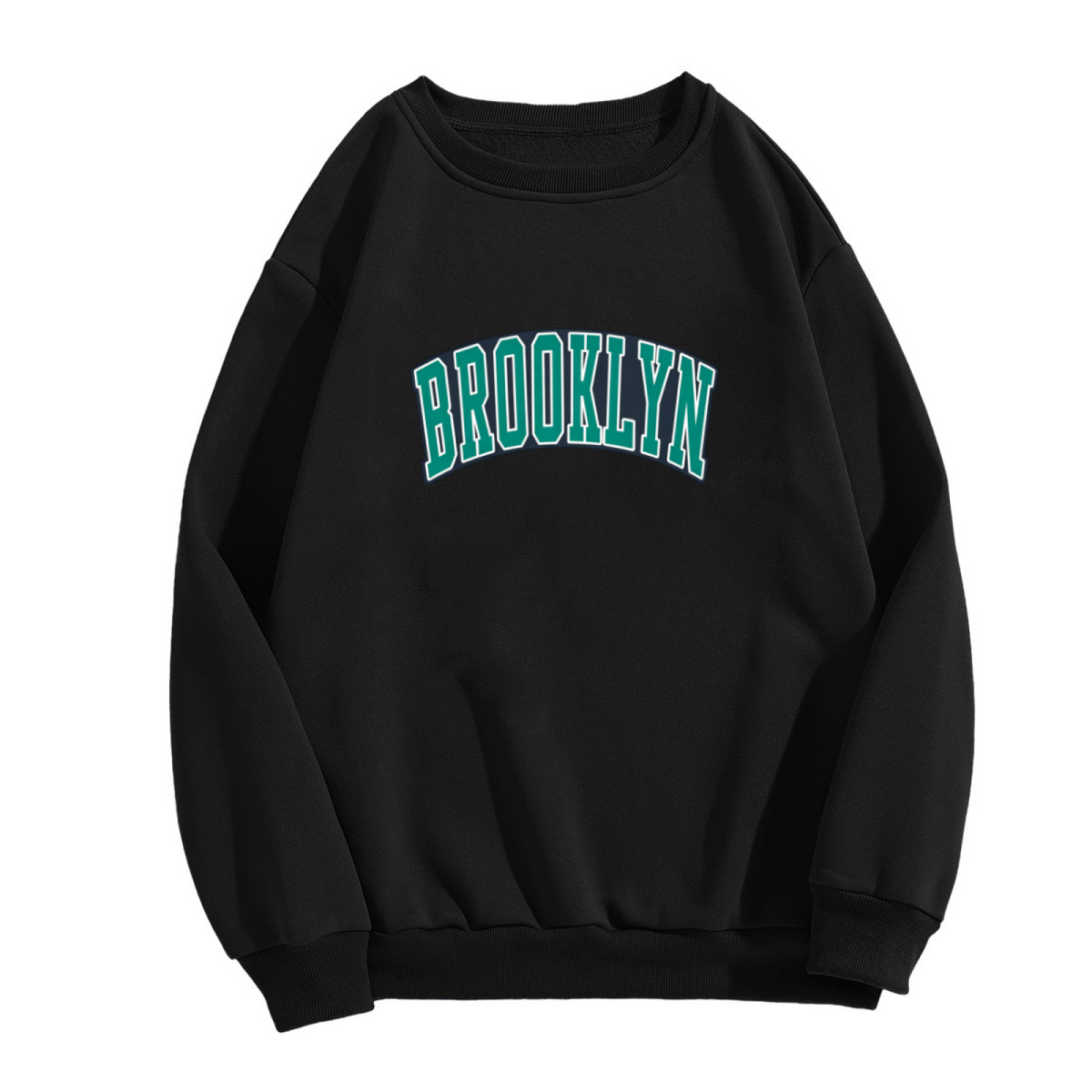 Retro Brooklyn Letter Vintage Crewneck Sweatshirt